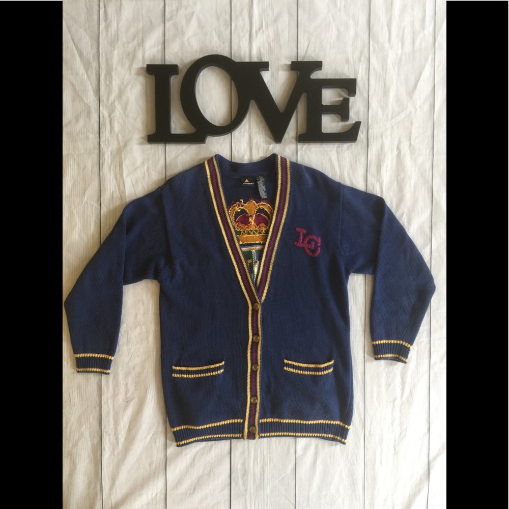 Liz Sport Vintage Size M Hand Embroidered Cardigan - Picture 8 of 8